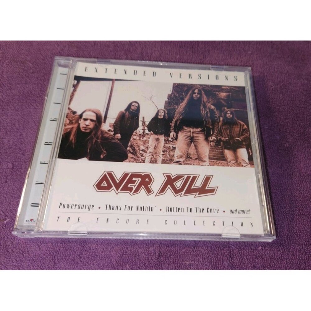 OVERKILL cd EXTENDED VERSIONS